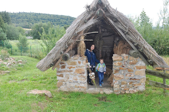 huta szklana, osada średniowieczna, święty krzyż