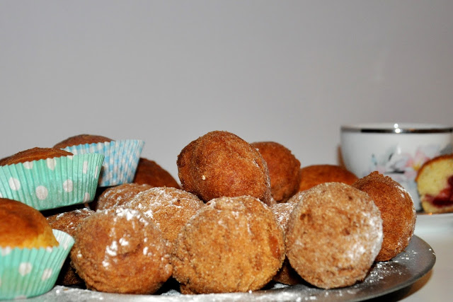 pączki twarogowo-kukurydziane, tłusty czwartek