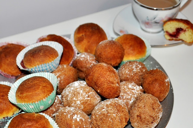 pączki twarogowo-kukurydziane, tłusty czwartek