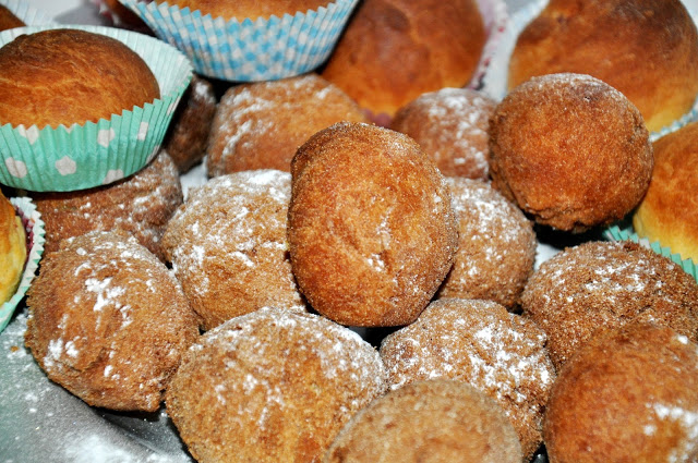 pączki twarogowo-kukurydziane, tłusty czwartek