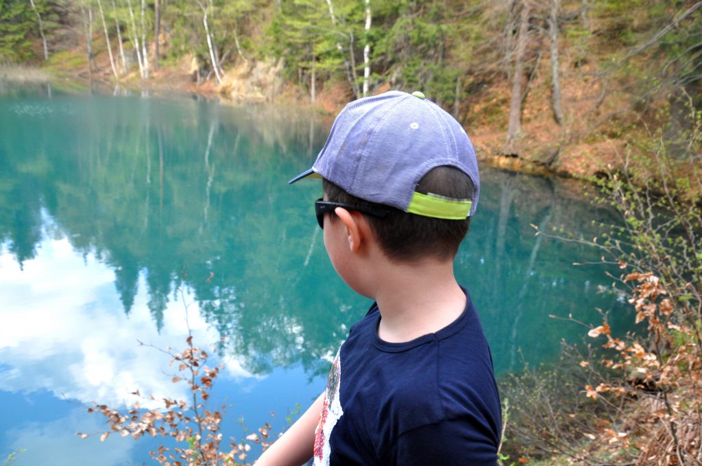 Błękitne Jeziorko w Rudawach Janowickich