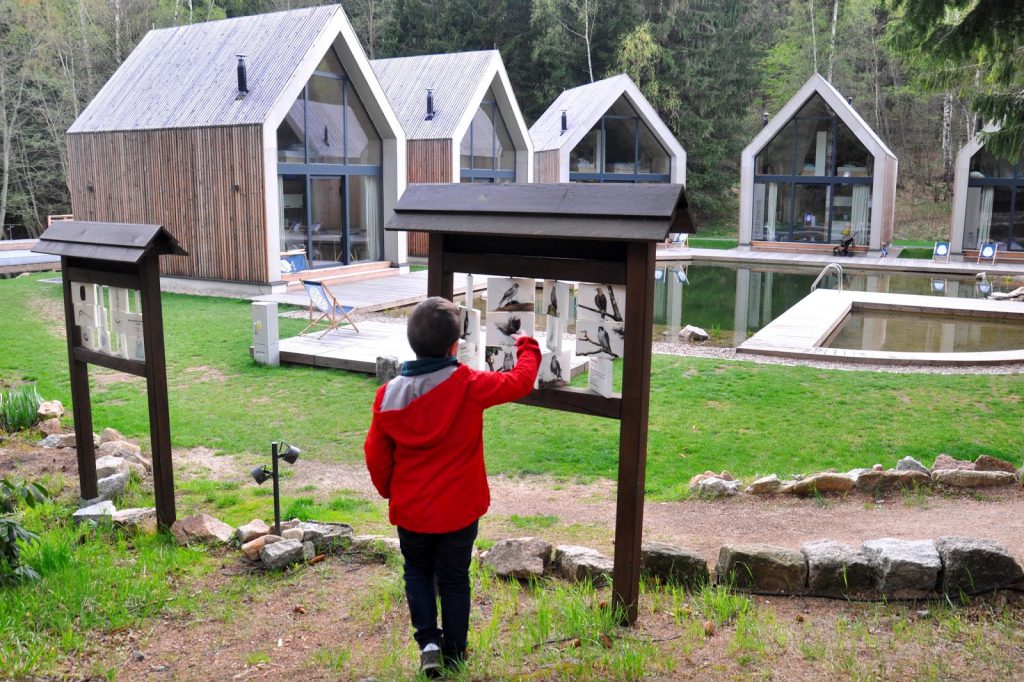 Karkonosze domki nad stawem