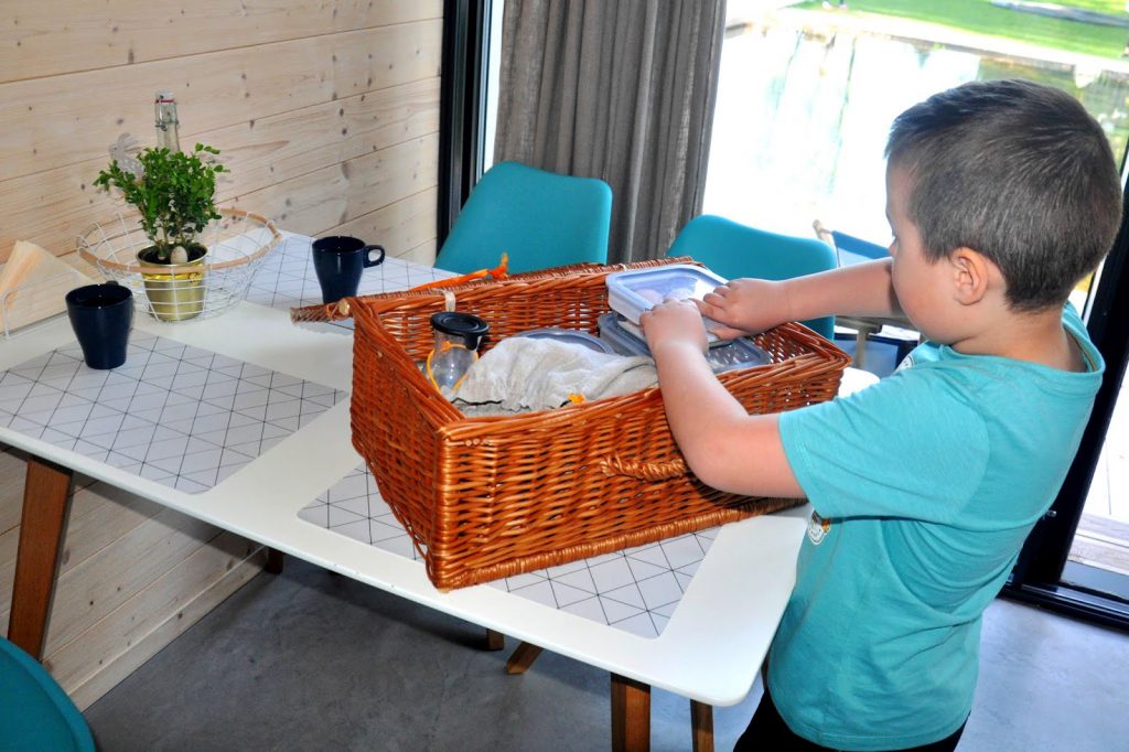 Karkonosze domki nad stawem