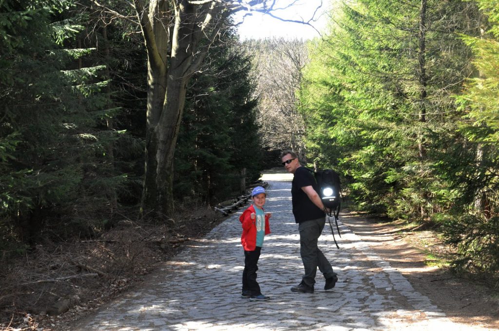 Karkonosze z dzieckiem