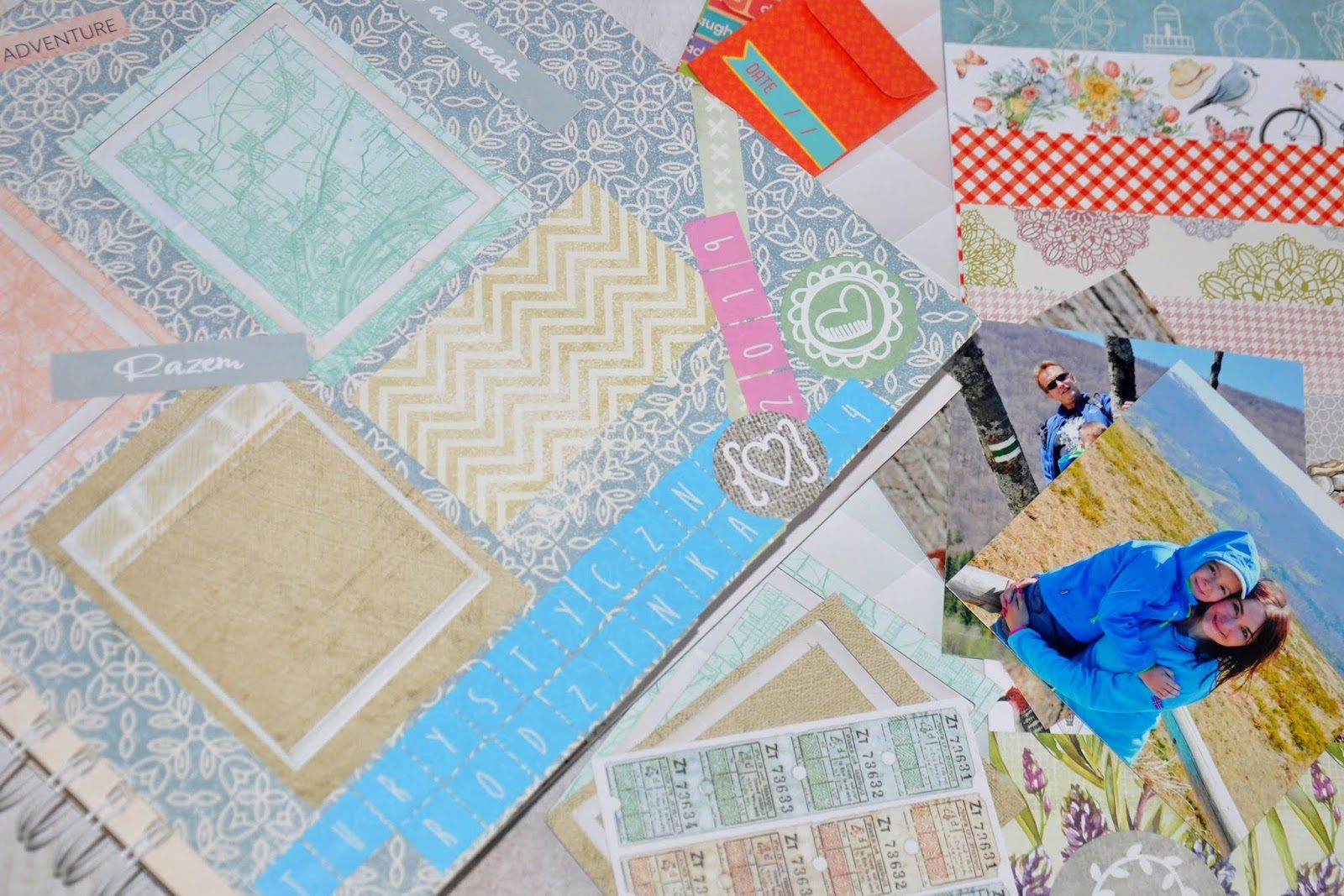 Scrapbooking dziennik podróży